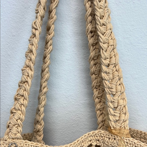 🐢Crochet Tote Bag with Turtle Charm ✨ - Picture 4 of 11